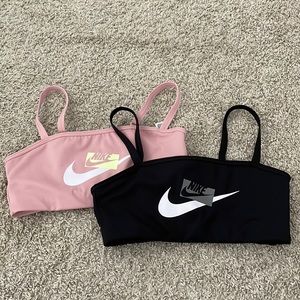 Set of 2 Nike Sports Bras Size Small